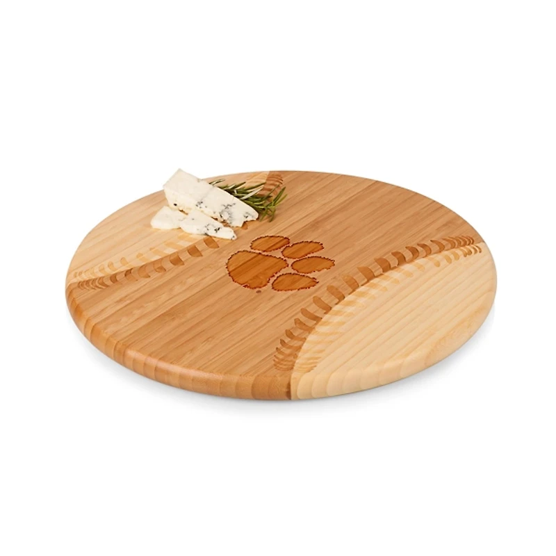 Clemson Tigers Baseball Cutting & Serving Board