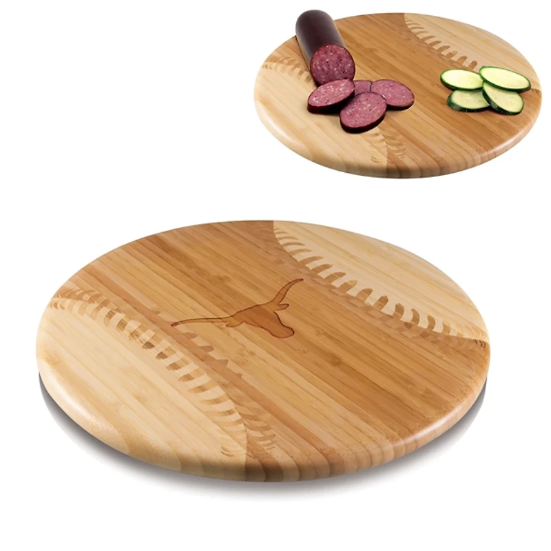 Texas Longhorns Baseball Cutting & Serving Board
