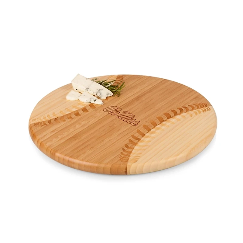 Ole Miss Rebels Baseball Cutting & Serving Board