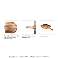 Atlanta Falcons Acacia Wood Pizza Peel