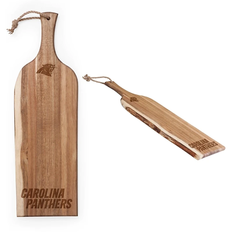 Carolina Panthers Acacia Wood Serving Board