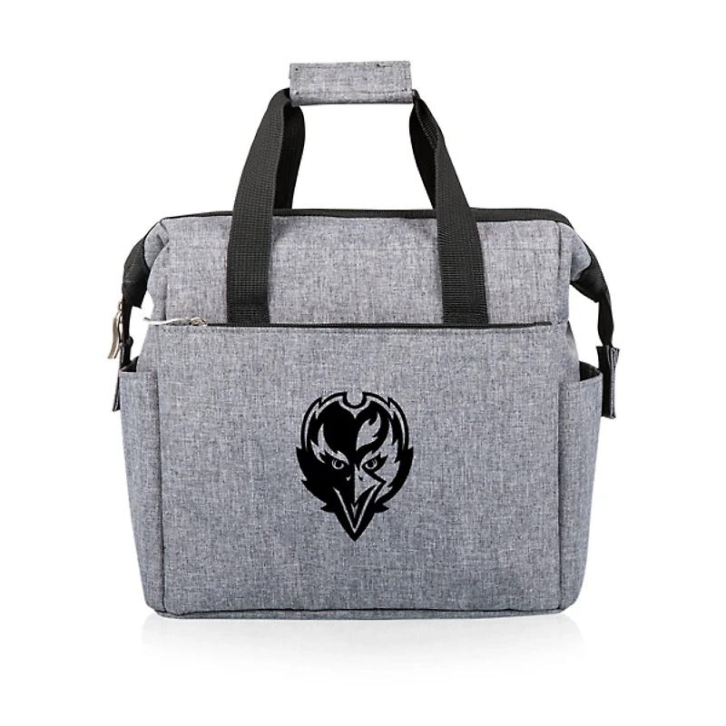 Gray Baltimore Ravens Cooler Tote Bag