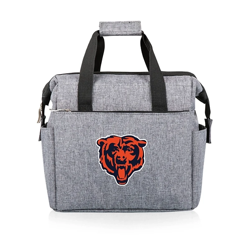 Gray Chicago Bears Cooler Tote Bag