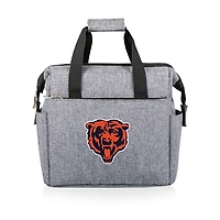Gray Chicago Bears Cooler Tote Bag