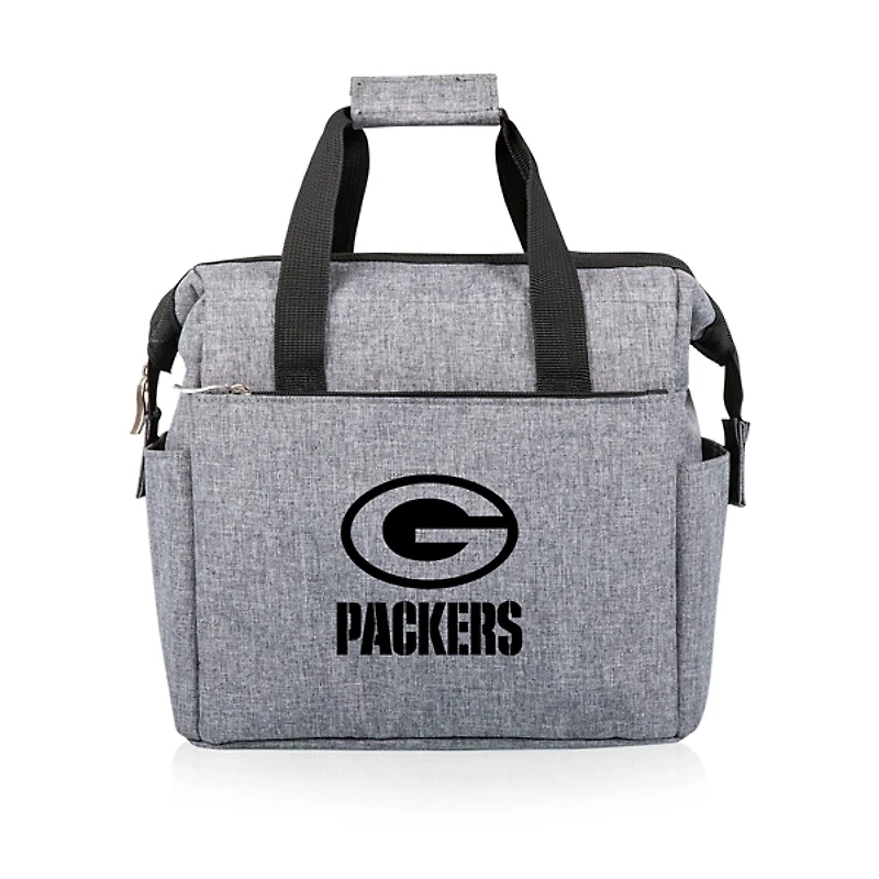 Gray Green Bay Packers Cooler Tote Bag