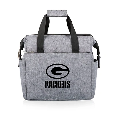Gray Green Bay Packers Cooler Tote Bag