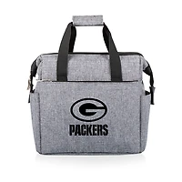 Gray Green Bay Packers Cooler Tote Bag