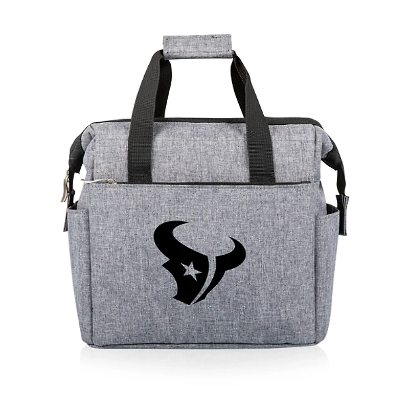 Gray Houston Texans Cooler Tote Bag