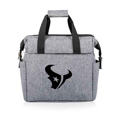 Gray Houston Texans Cooler Tote Bag