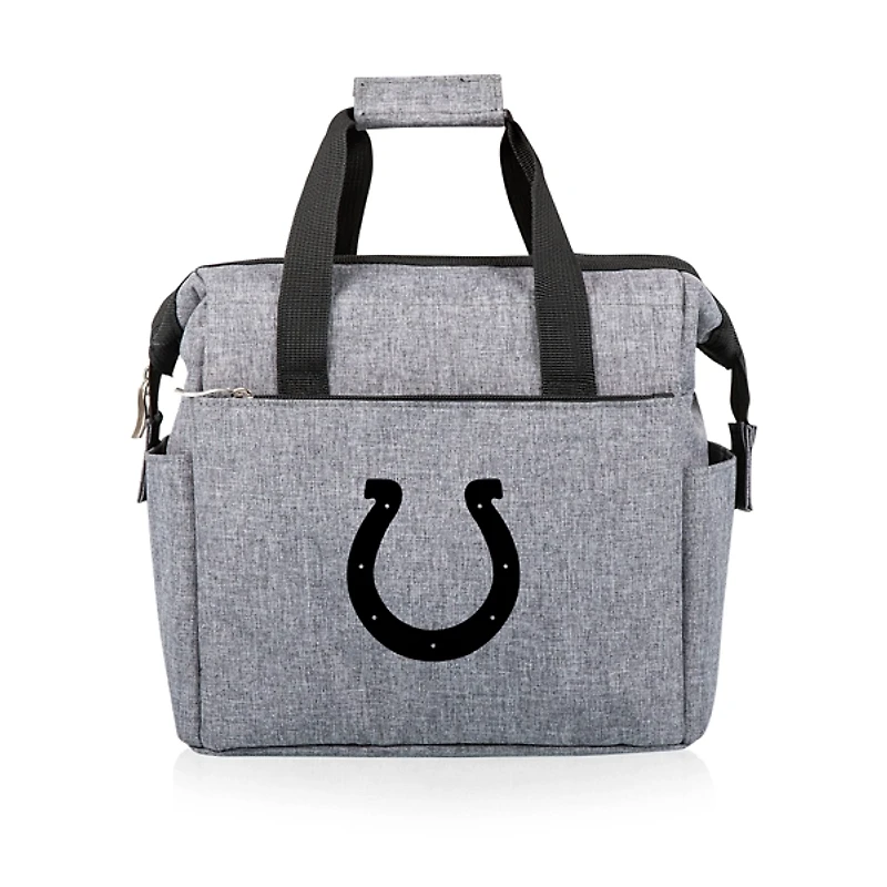 Gray Indianapolis Colts Cooler Tote Bag