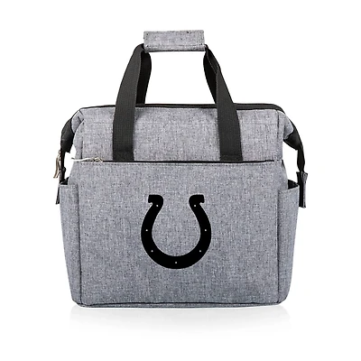 Gray Indianapolis Colts Cooler Tote Bag