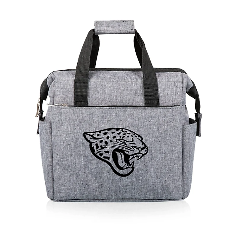 Gray Jacksonville Jaguars Cooler Tote Bag