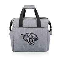 Gray Jacksonville Jaguars Cooler Tote Bag