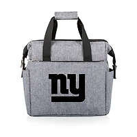 Gray New York Giants Cooler Tote Bag