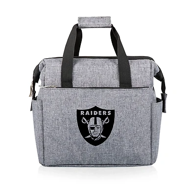 Gray Las Vegas Raiders Cooler Tote Bag
