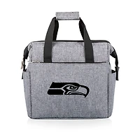 Gray Seattle Seahawks Cooler Tote Bag