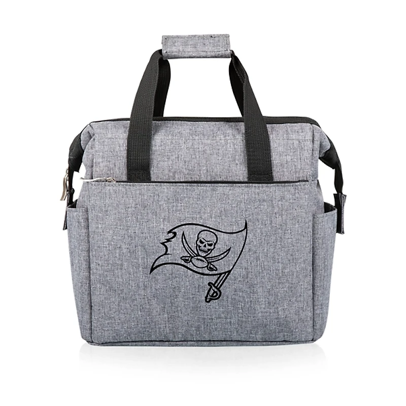 Gray Tampa Bay Buccaneers Cooler Tote Bag