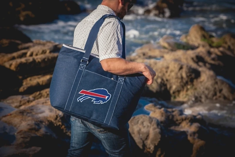 Navy Buffalo Bills Tahoe XL Cooler Tote Bag