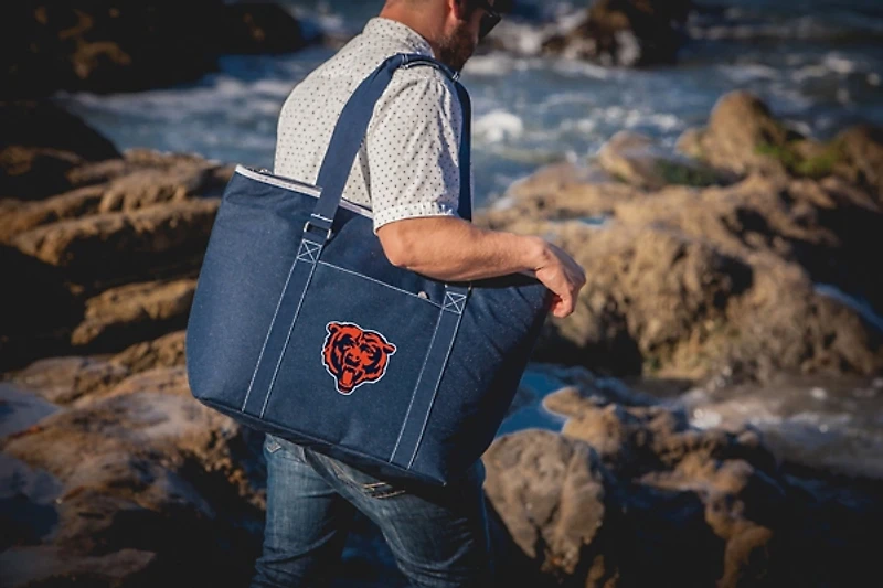 Navy Chicago Bears Tahoe XL Cooler Tote Bag