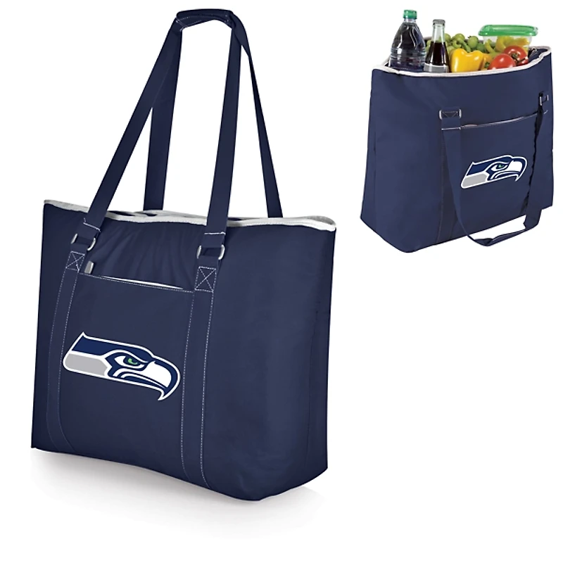 Navy Seattle Seahawks Tahoe XL Cooler Tote Bag