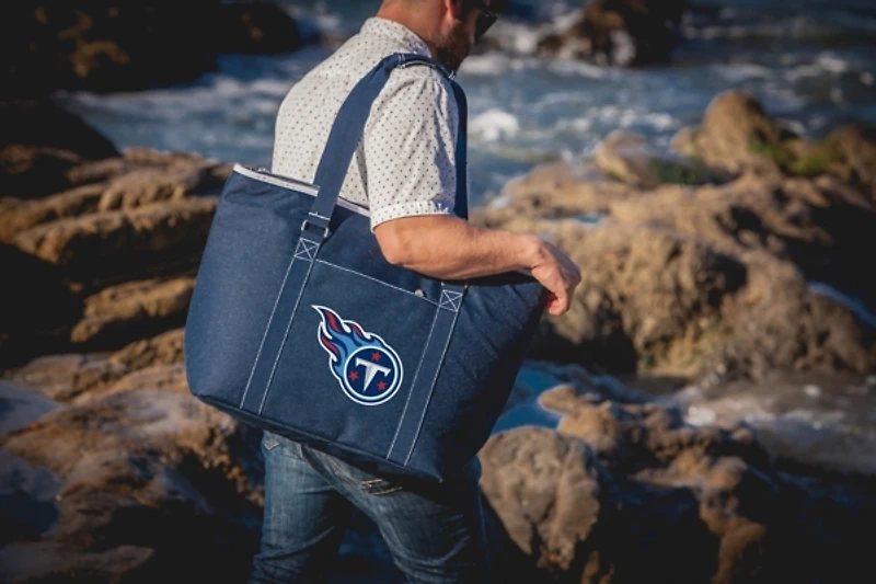 Navy Tennessee Titans Tahoe XL Cooler Tote Bag