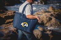 Navy Los Angeles Rams Tahoe XL Cooler Tote Bag