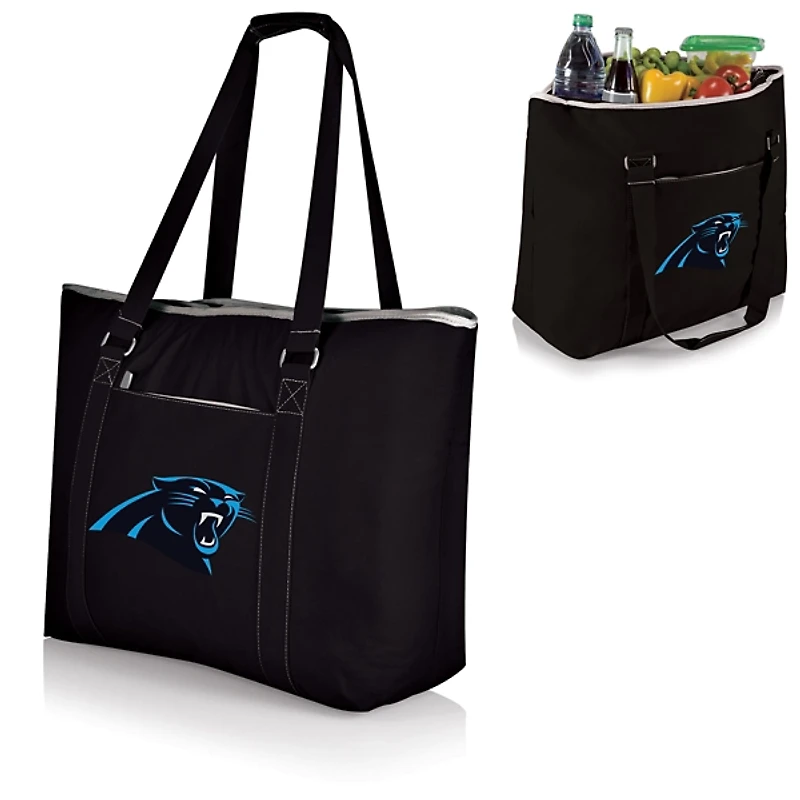 Black Carolina Panthers Tahoe XL Cooler Tote Bag