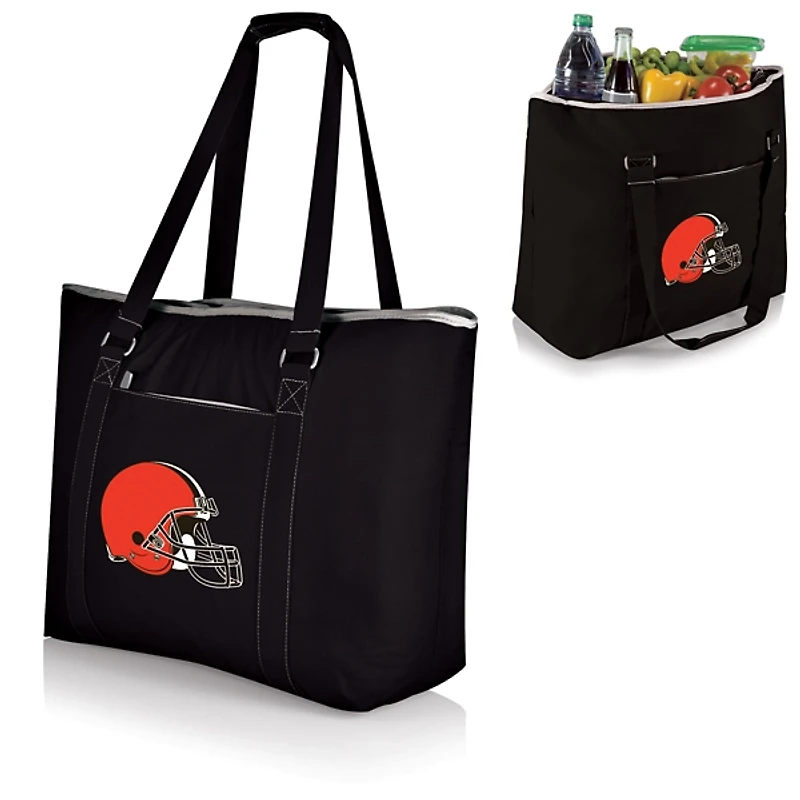 Black Cleveland Browns Tahoe XL Cooler Tote Bag