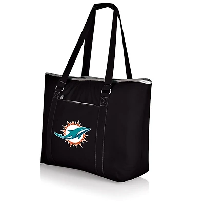 Black Miami Dolphins Tahoe XL Cooler Tote Bag