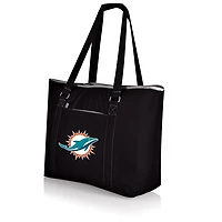 Black Miami Dolphins Tahoe XL Cooler Tote Bag