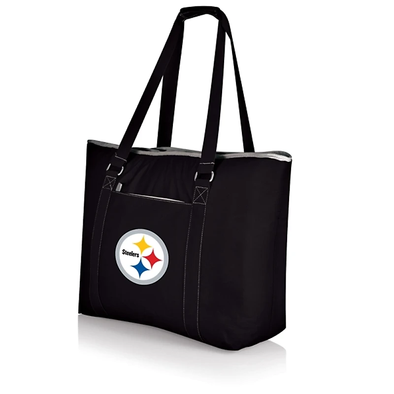 Black Pittsburgh Steelers Tahoe XL Cooler Tote Bag