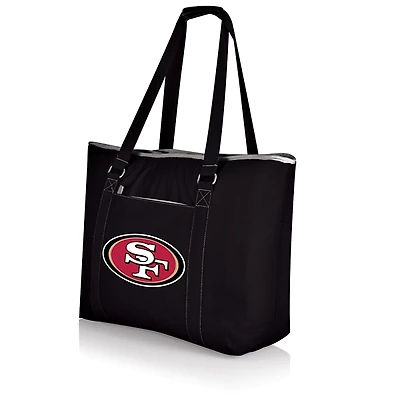 Black San Francisco 49Ers Tahoe XL Cooler Tote Bag