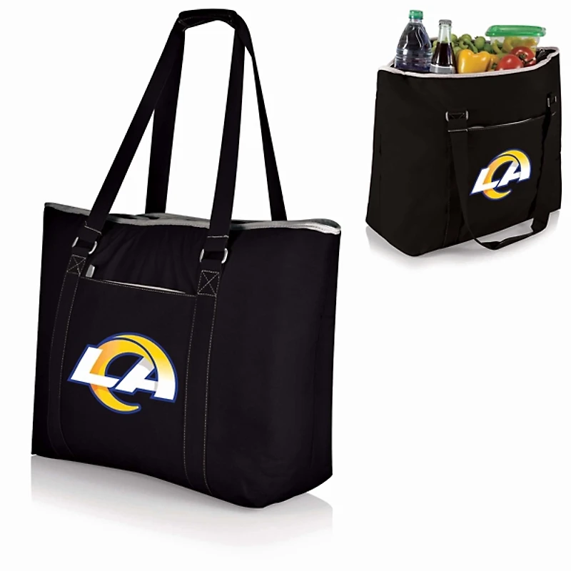 Black Los Angeles Rams Tahoe XL Cooler Tote Bag