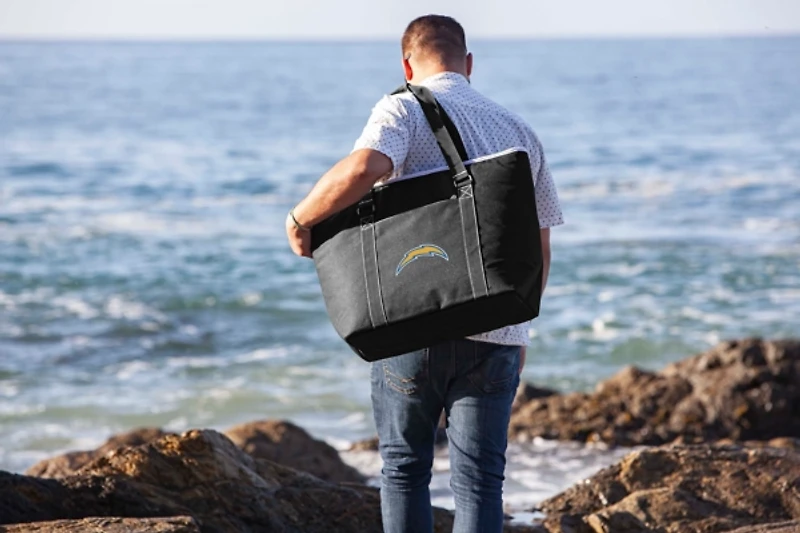 Black Los Angeles Chargers Tahoe XL Cooler Tote