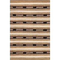 Raleigh Striped Jute Area Rug