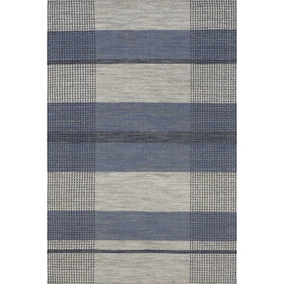 Portland Plaid Wool Area Rug