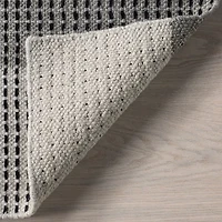 Gray Portland Plaid Wool Area Rug