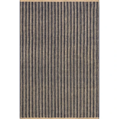 Lake Striped Jute Area Rug, 5x8
