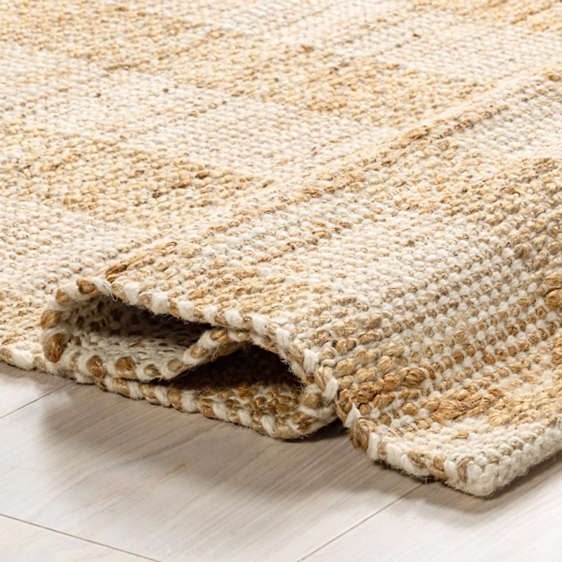 Hillcrest Jute and Wool Runner, 2x8