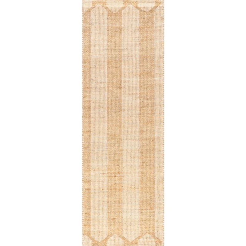 Hillcrest Jute and Wool Runner, 2x8