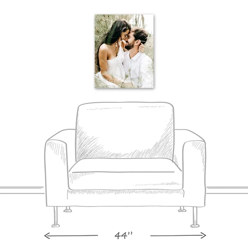 Personalized Photo Vertical Canvas Print