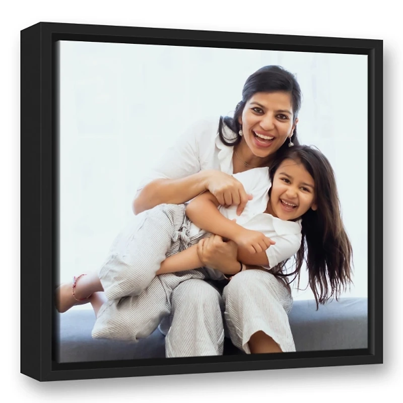Personalized Photo Square Framed Canvas