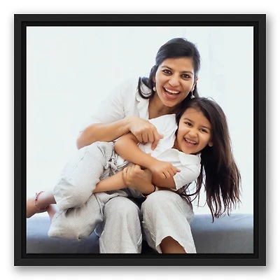 Personalized Photo Square Framed Canvas