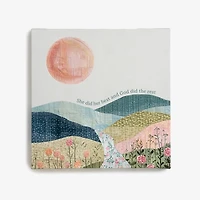 Her Best God the Rest Canvas Art Print