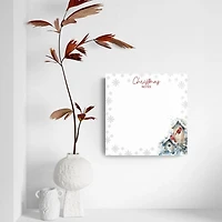 Cardinal Christmas Note Dry Erase Board, 8x8 in.
