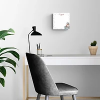 Cardinal Christmas Note Dry Erase Board, 8x8 in.