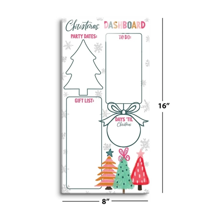 Bright Wonderland Dashboard Dry Erase Board