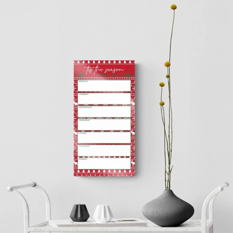Classy Christmas Menu Dry Erase Board