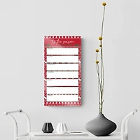 Classy Christmas Menu Dry Erase Board