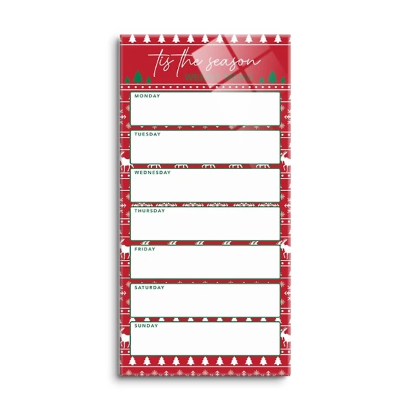 Classy Christmas Menu Dry Erase Board